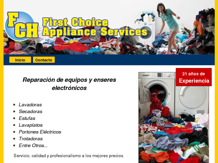 www.firstchoiceapplianceservice.net