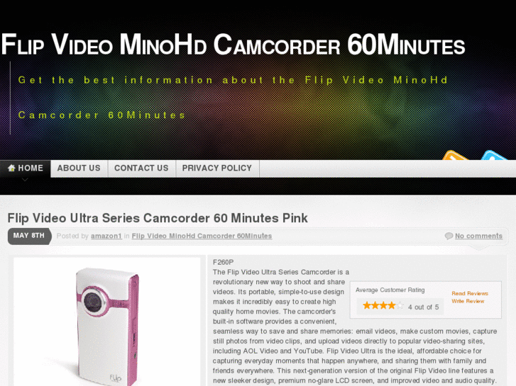 www.flipvideominohdcamcorder60minutes.com