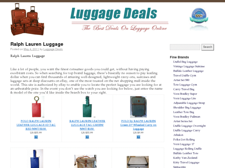 www.luggage-deals.com