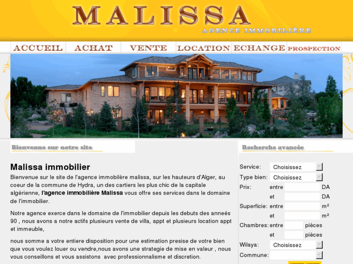 www.malissa-immobilier.com