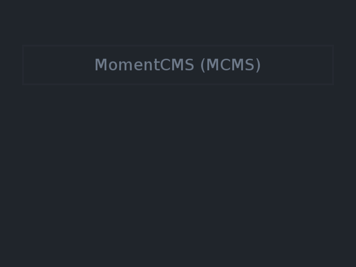 www.momentcms.net