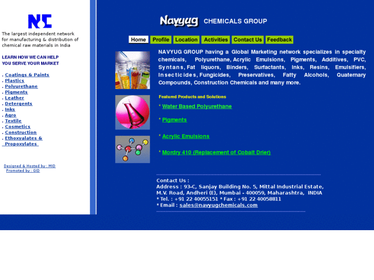 www.navyugchemicals.com