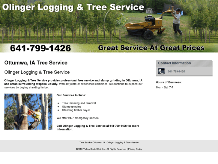 www.olingerloggingandtreeservice.com