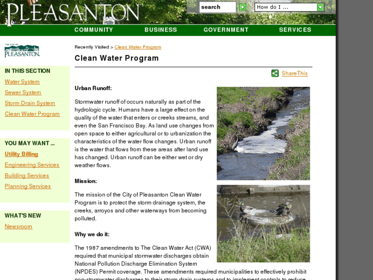 www.pleasanton-cleanwater.com