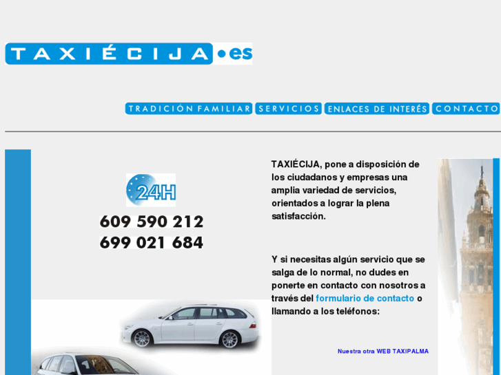 www.taxiecija.es