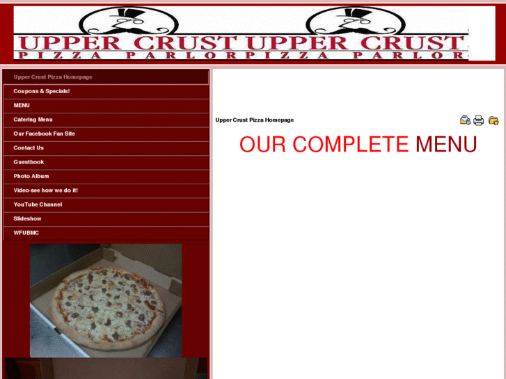 www.uppercrustpizzaparlor.com