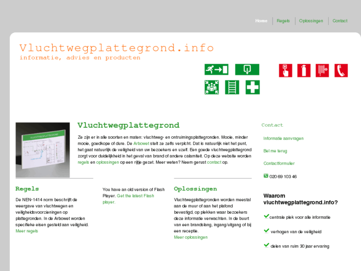 www.vluchtwegplattegrond.info