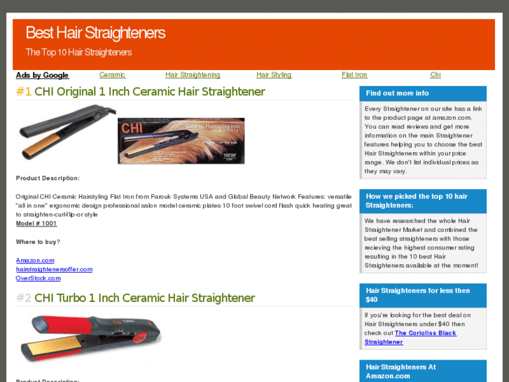 www.besthairstraighteners.info