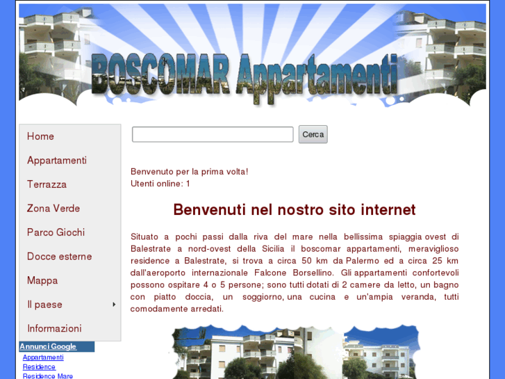 www.boscomarappartamenti.com