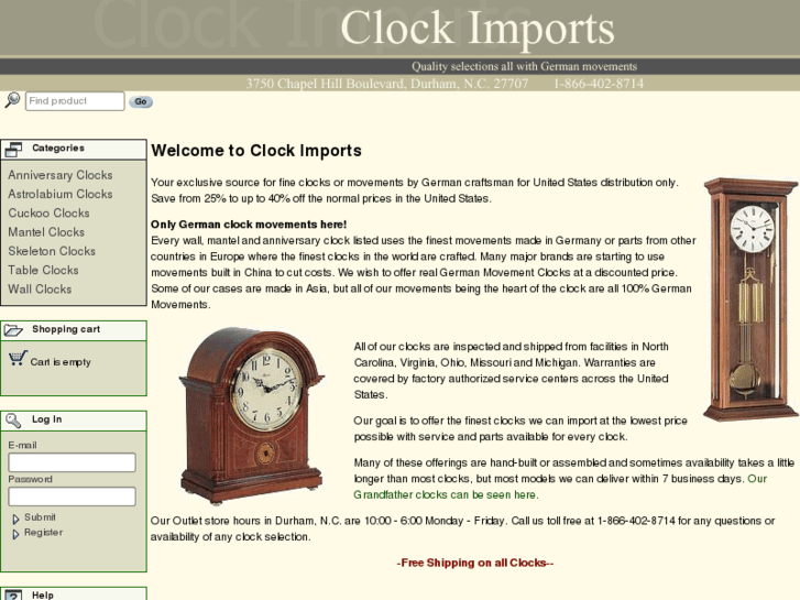 www.clockimports.com