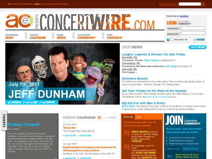 www.concertwire.com