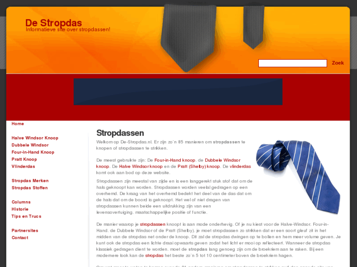 www.de-stropdas.nl