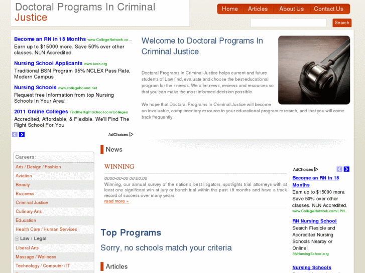 www.doctoralprogramsincriminaljustice.com