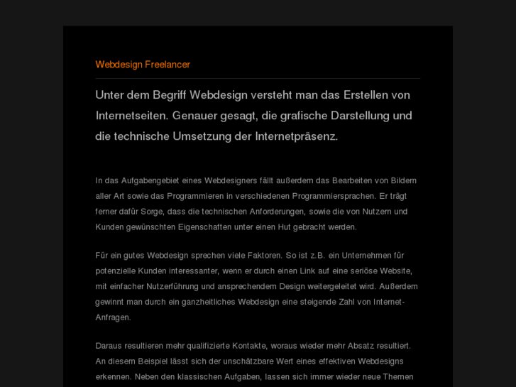 www.freelancer-webdesign.de