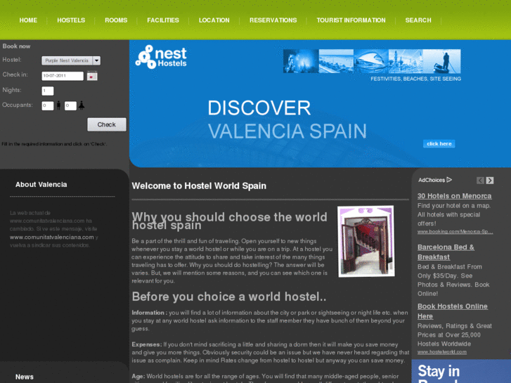 www.hostelworldspain.com