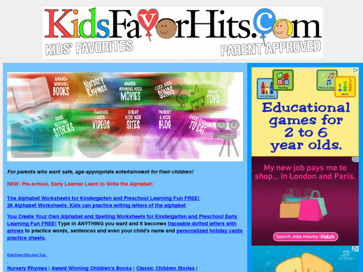 www.kidsfavorhits.com