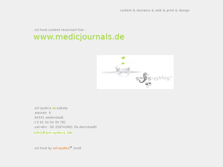 www.medicjournals.de