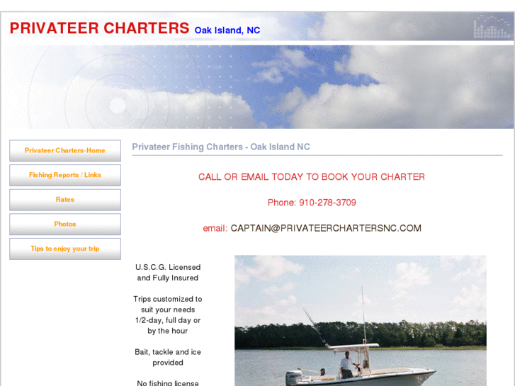 www.privateerchartersnc.com