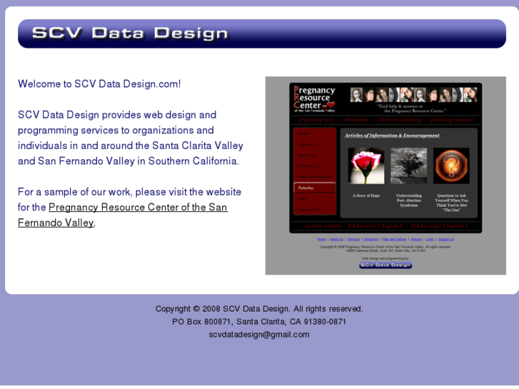 www.scvdatadesign.net