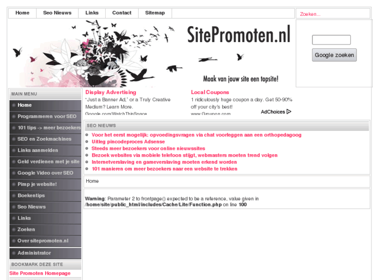 www.sitepromoten.nl