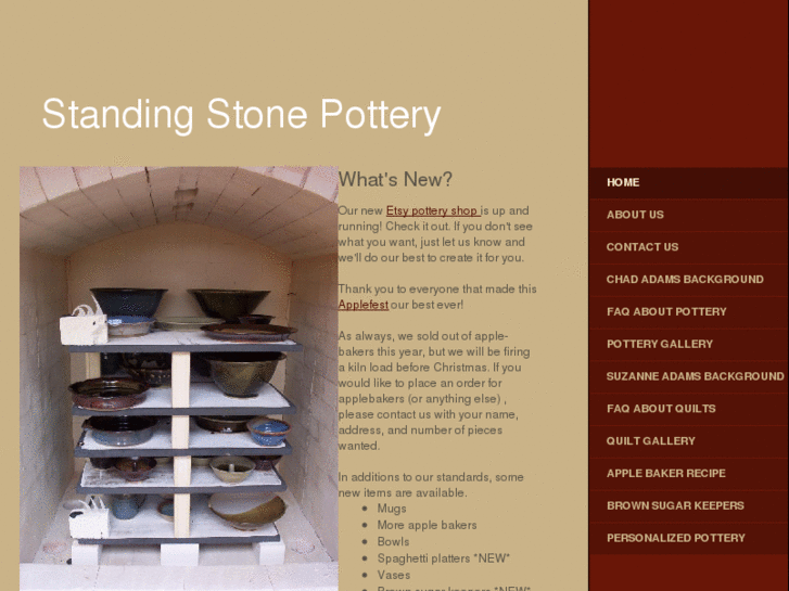 www.standingstonepottery.com