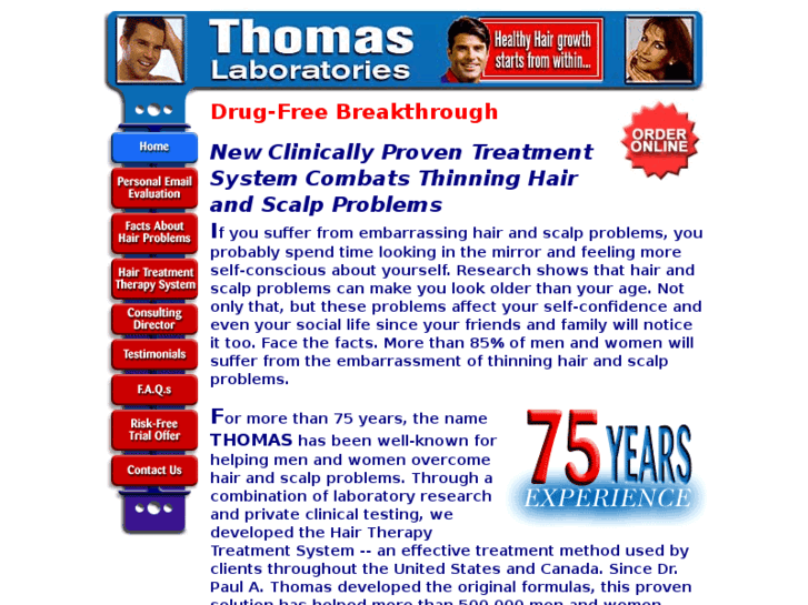 www.thomaslaboratories.com