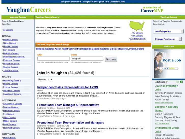 www.vaughancareers.com