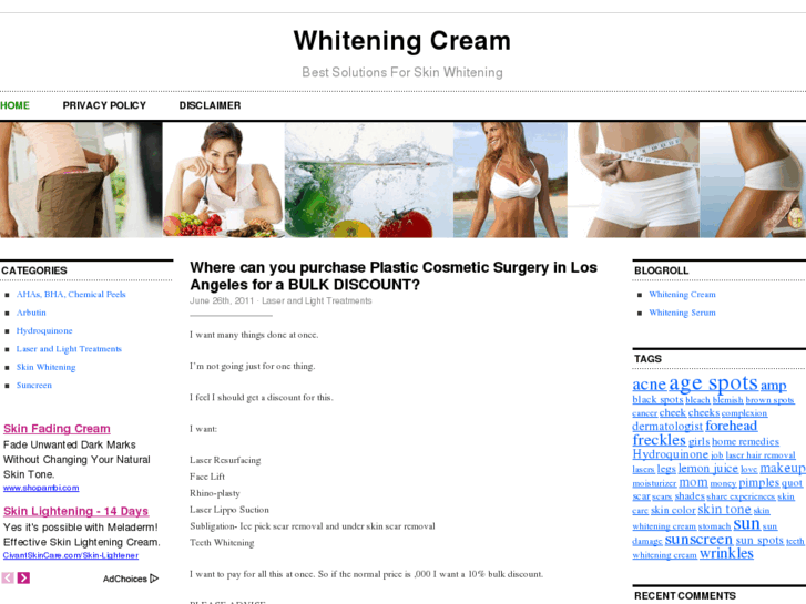 www.whiteningcream.info