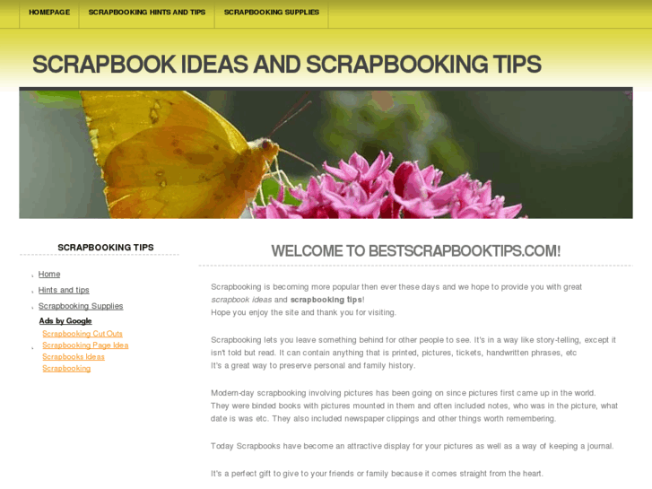 www.bestscrapbooktips.com