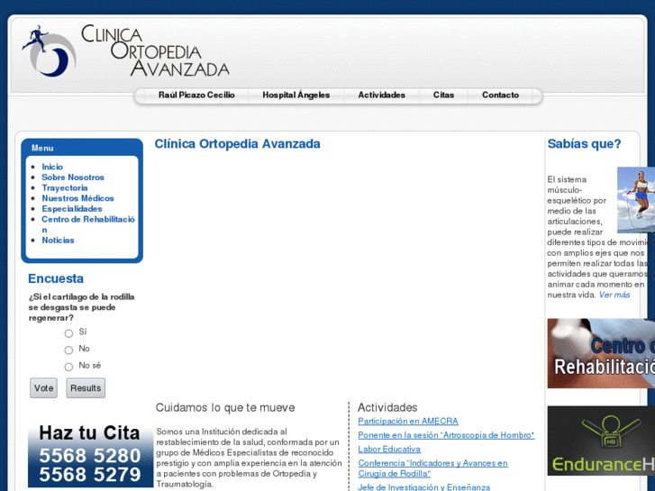 www.clinica-ortopedia-avanzada.com.mx