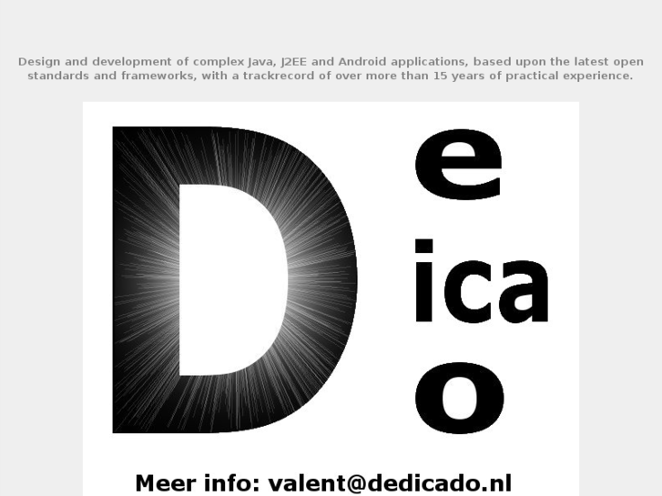 www.dedicado.nl