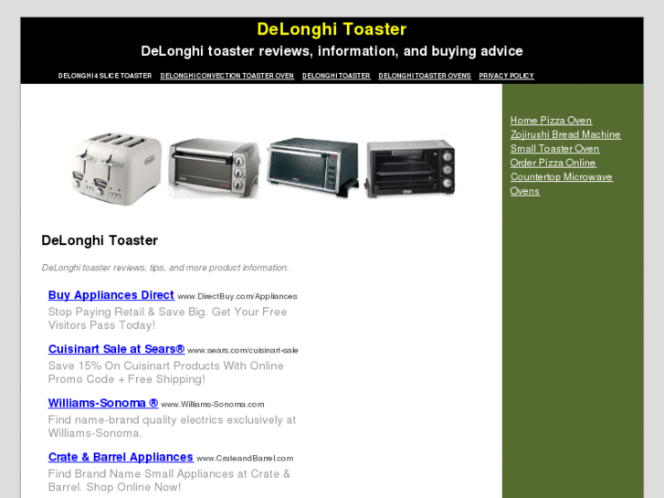 www.delonghitoaster.net