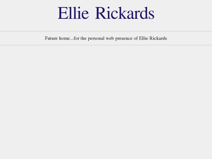 www.ellierickards.com