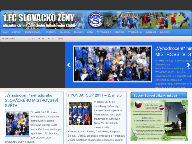 www.fcslovackozeny.cz