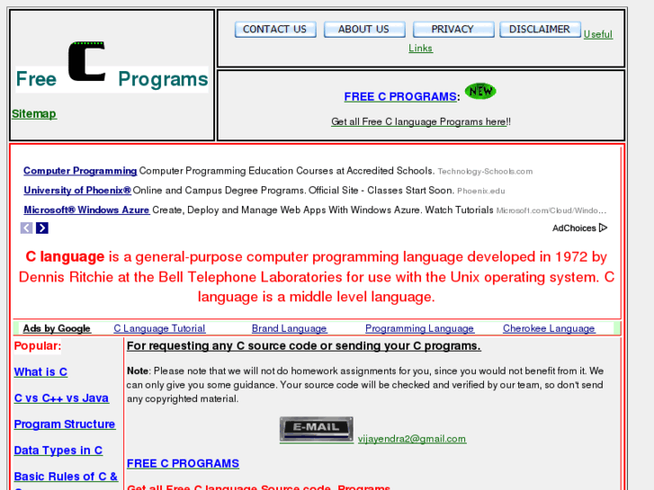 www.freecprograms.com