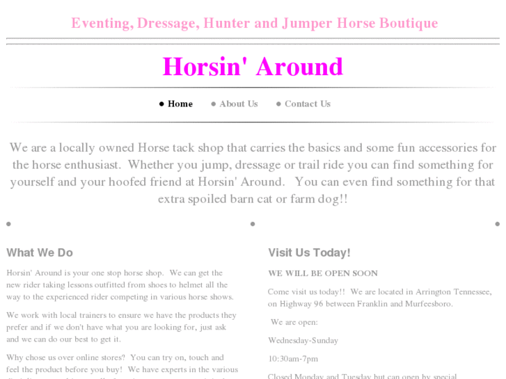 www.horsinaroundretail.com