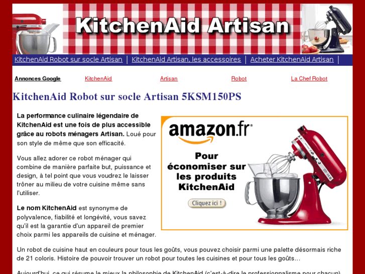 www.kitchenaid-artisan.fr