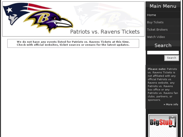 www.patriotsravenstickets.com