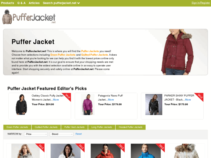 www.pufferjacket.net