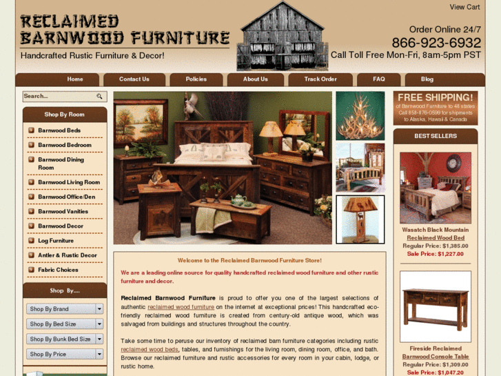 www.reclaimedbarnwoodfurniture.com