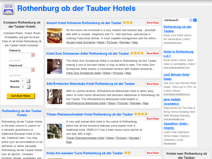 www.rothenburgobdertauberhotels.com