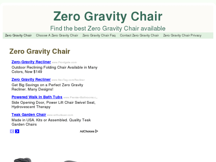 www.thezerogravitychair.com