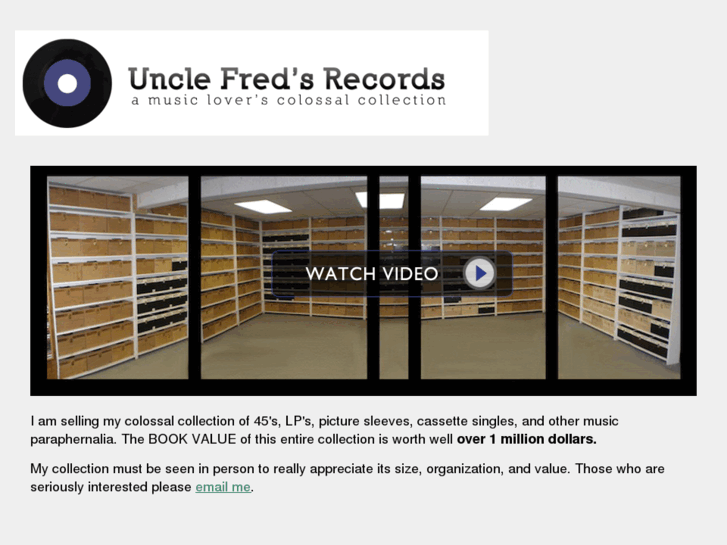 www.unclefredsrecords.com