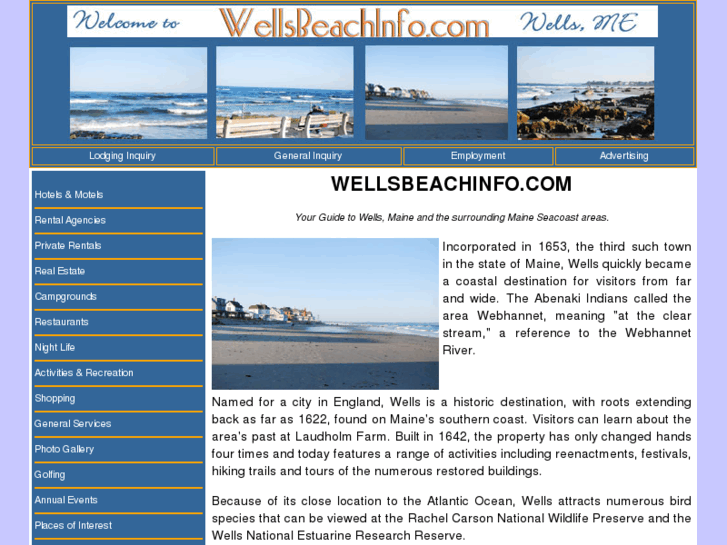 www.wellsbeachinfo.com