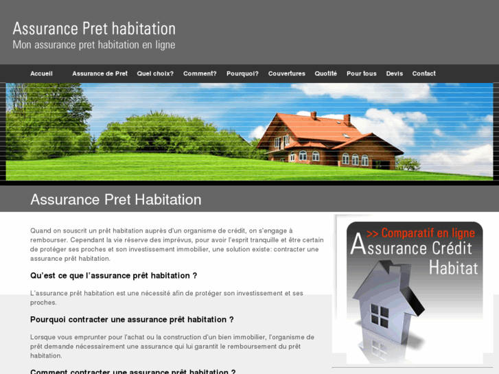 www.assurance-pret-habitation.com