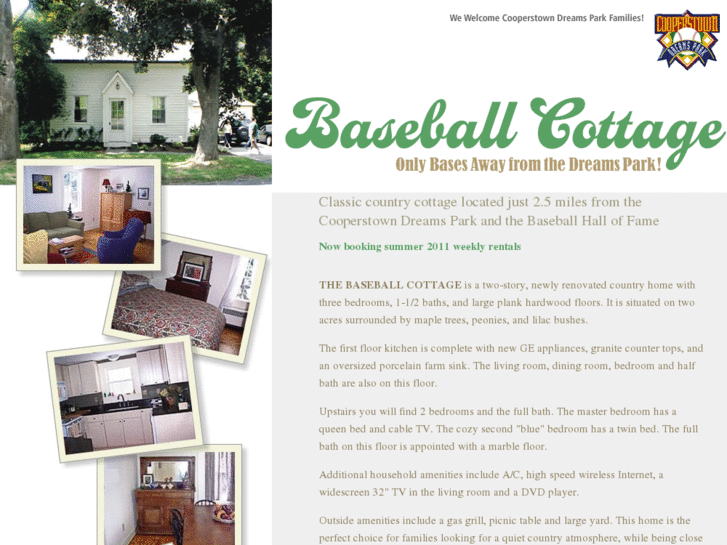 www.baseballcottage.com