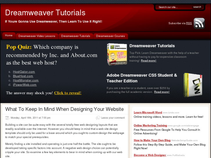 www.dreamweavercs4tutorial.com