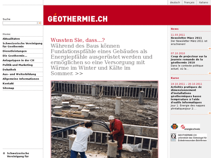 www.geothermie.ch