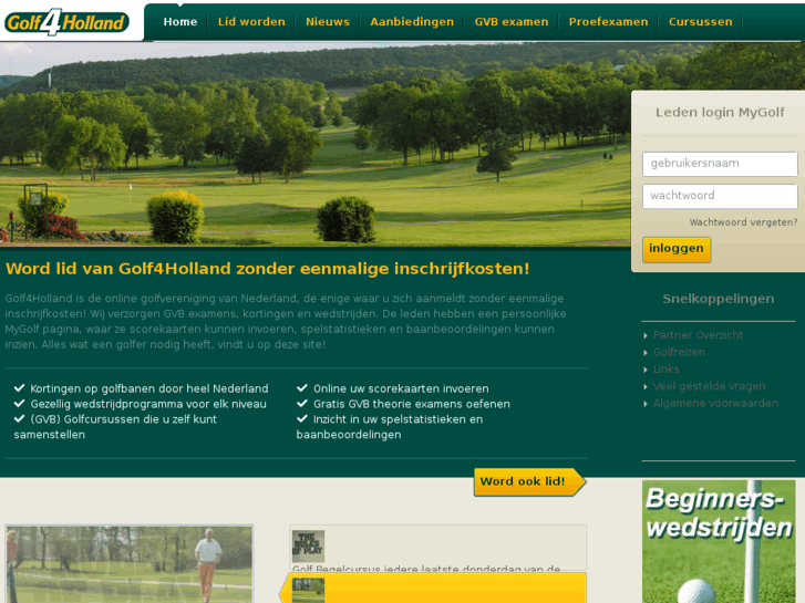 www.golf4holland.nl