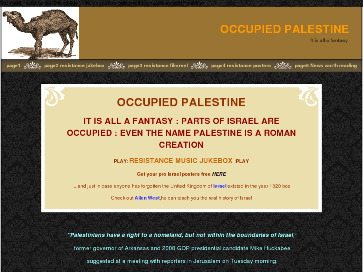 www.occupiedpalestine.net